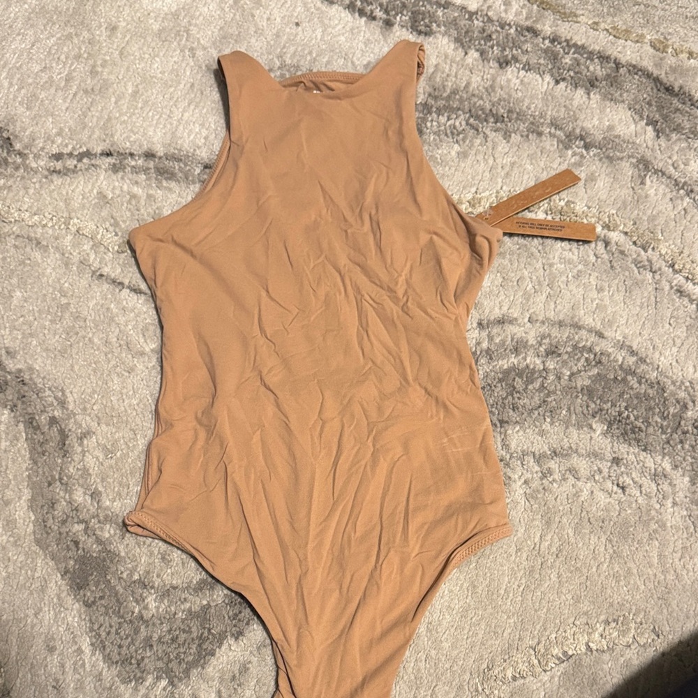 SKIMS fits everyone high neck bodysuit